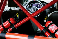 Feuerlöscherhalter für Clubsportbügel / Clubsportstreben – Das Original