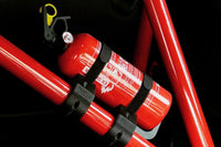 Feuerlöscherhalter für Clubsportbügel / Clubsportstreben – Das Original