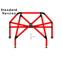 Modularer Überrollkäfig mit 3D-gedruckten Verbindern - Standard Version - Spannsysem