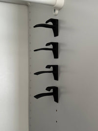 Cap Halter (4er Pack) – passend für IKEA PAX